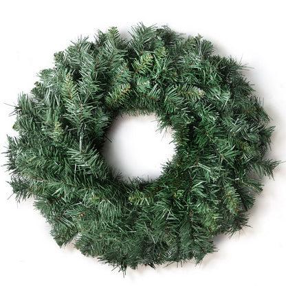 Jingle Jollys 60cm Christmas Wreath Garland Xmas Decorations Wedding Party XM-TR-GAR-24-GR