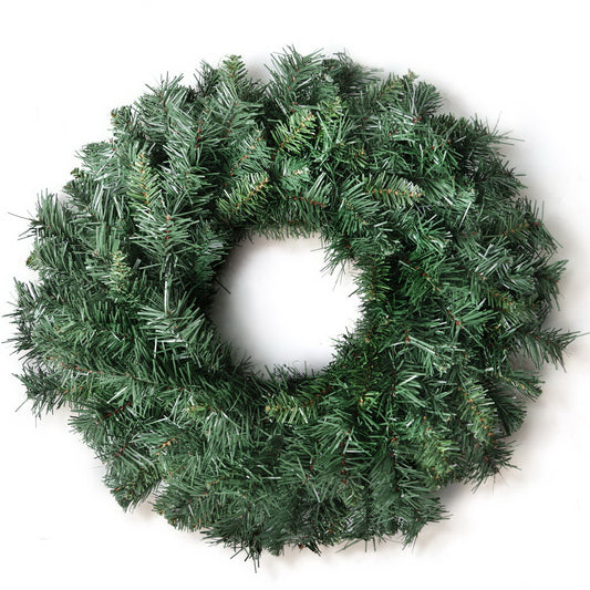 Jingle Jollys 60cm Christmas Wreath Garland Xmas Decorations Wedding Party XM-TR-GAR-24-GR