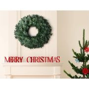 Jingle Jollys 60cm Christmas Wreath Garland Xmas Decorations Wedding Party XM-TR-GAR-24-GR