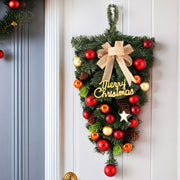 Jingle Jollys Hanging Christmas Garland 50CM Ornaments Party Decorations XM-TR-GAR-BOWTIE-BAUBLES