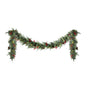 Jingle Jollys 3M Christmas Garland Pre-lit LED with Pine Cones Xmas Decor Green XM-TR-GAR-BR-3M-LED