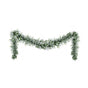 Jingle Jollys 3M Christmas Garland Pre-lit LED Lights Snow Frosted Tips Decor XM-TR-GAR-SNOW-3M-LED