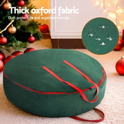 Jingle Jollys Christmas Garland Wreath Storage Bag Baubles Ornaments Container XM-TR-GAR-WRE-BAG