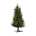 Jingle Jollys Mini Christmas Tree 90cm LED Xmas Tree Party Decorations XM-TR-MINI-3FT-LED
