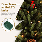 Jingle Jollys Mini Christmas Tree 90cm LED Xmas Tree Party Decorations XM-TR-MINI-3FT-LED
