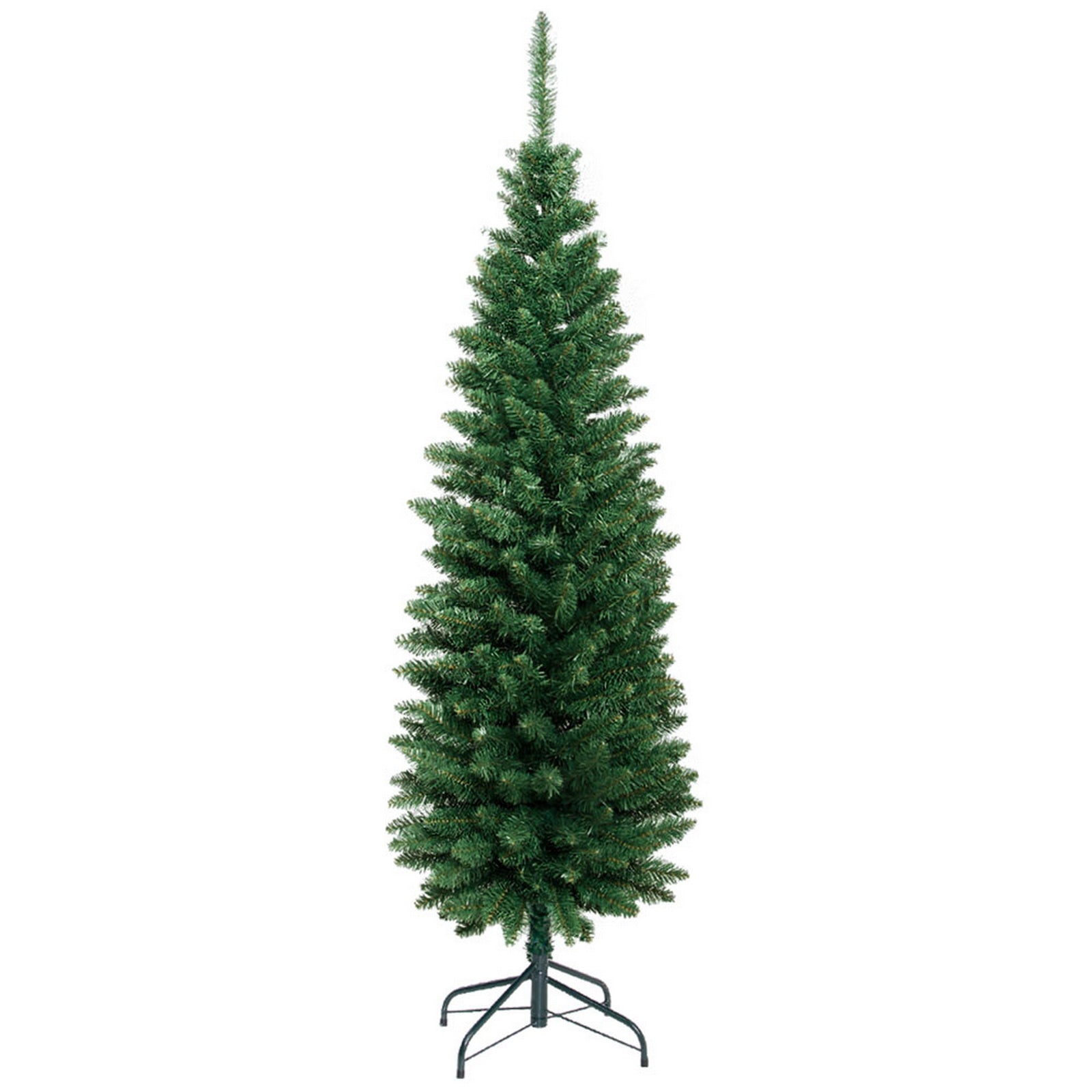 Jingle Jollys Christmas Tree 1.8m Xmas Tree Decorations Green 300 Tips XM-TR-SLIM-6F-GR