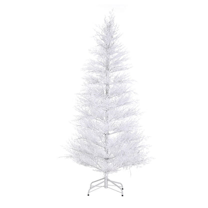 Jingle Jollys 1.8M LED Christmas Tree 8 Modes Adjustable Multi Color Light Snowy XM-TR-SPARSE-6FT-WH-MC