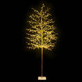 Jingle Jollys Christmas Tree 2.1M 480 LED Trees With Lights Warm White XM-TR-TWIG-210-WW