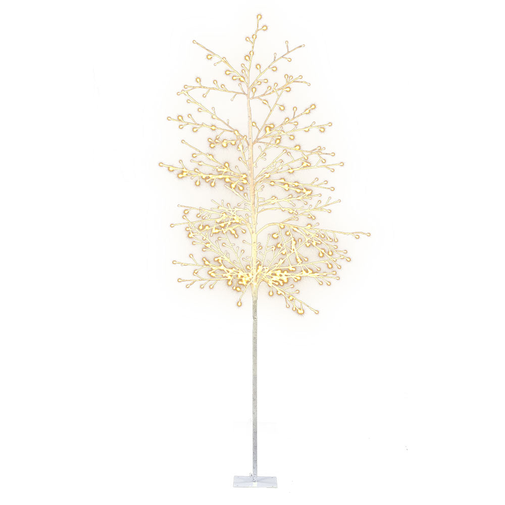 Jingle Jollys Christmas Tree 2.1M 480 LED Trees With Lights Warm White XM-TR-TWIG-210-WW