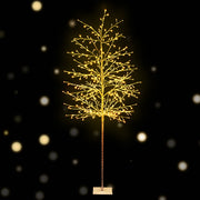 Jingle Jollys Christmas Tree 2.1M 480 LED Trees With Lights Warm White XM-TR-TWIG-210-WW