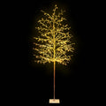 2.1M Christmas Tree 480 LED Solar Jingle Jollys XM-TR-TWIG-SOLAR-210-WW