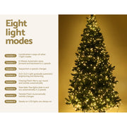 Jingle Jollys Christmas Tree 2.1m Xmas Tree Decorations 1134 LEDs 8 Light Mode XM-TR-WELL-7F-LED-N
