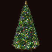Jingle Jollys Christmas Tree 2.1m Xmas Tree Decoration 8 Light Mode Multi Colour XM-TR-WELL-7F-MC