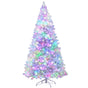 Jingle Jollys Christmas Tree 2.1m RGB Remote Xmas Party Decorations 1310 Tips XM-TR-WELL-7F-WH-MC
