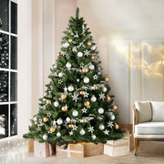 Jingle Jollys Christmas Tree 2.4m Green Xmas Tree Decorations 1225 Tips XM-TR-WELL-8F-GR