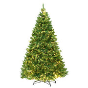 Jingle Jollys Christmas Tree 2.4m Xmas Tree Decorations 1488 LEDs 8 Light Modes XM-TR-WELL-8F-LED-N
