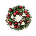 Jingle Jollys Christmas Wreath 40CM Xmas Garland Baubles Ornaments Party Decor XM-TR-WRE-CANDY-BAUBLES
