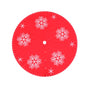 Jingle Jollys Christmas Tree Skirt 90cm Snowflake Ornaments Party Decorations XMAS-CARPET-REINDEER-90