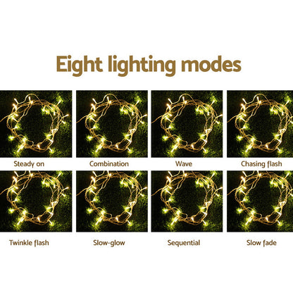 3X6M Christmas Lights Curtain Light Warm White 600 LED Jingle Jollys XMAS-CUR600-6M-WARM