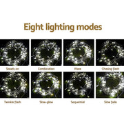 3X6M Christmas Lights Curtain Light Cool White 600 LED Jingle Jollys XMAS-CUR600-6M-WH