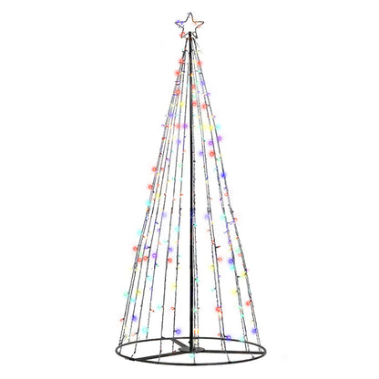 3.6M Christmas Tree 400 LED Solar Jingle Jollys XMAS-FAIRY-SOLAR-12FT