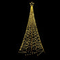 3.6M Christmas Tree 800 LED Solar Net Lights Jingle Jollys XMAS-FAIRY-SOLAR-NET-12FT-WARM