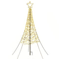 Jingle Jollys Solar Christmas Tree 2.1m 320 LED Net Lights Xmas Trees Decoration XMAS-FAIRY-SOLAR-NET-7FT-WARM