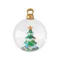 Jingle Jollys Christmas Inflatable Ball 60cm Tree Decoration Giant Bauble Clear XMAS-INF-BAUBLE-TREE-CLEAR