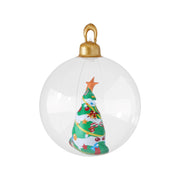Jingle Jollys Christmas Inflatable Ball 60cm Tree Decoration Giant Bauble Clear XMAS-INF-BAUBLE-TREE-CLEAR