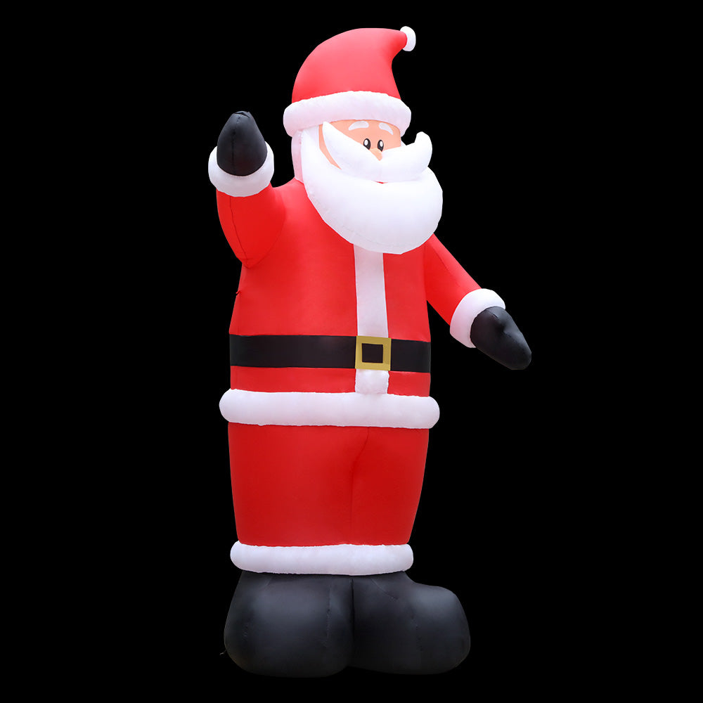 Jingle Jollys Christmas Inflatable Santa 5M Illuminated Decorations XMAS-INF-SAN-5M