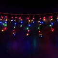 20M Christmas Lights Icicle Light 800 LED Multi-coloured Jingle Jollys XMAS-LED-800-IC-MC