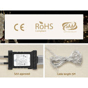 12M Christmas Lights Icicle Light 960 LED Falling Metor Jingle Jollys XMAS-LED-IC-ICICLE-MC