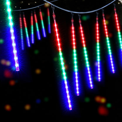 Jingle Jollys 7M Christmas Lights Shower Light 288 LED Icicle Falling Metor XMAS-LED-IC-ICICLE-MC1