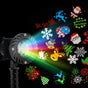 1X Projector Light Christmas Lights Laser Outdoor Decorations Jingle Jollys XMAS-LED-PRJ-BK-002