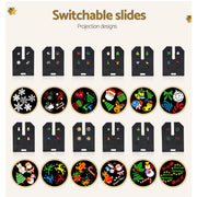 1X Projector Light Christmas Lights Laser Outdoor Decorations Jingle Jollys XMAS-LED-PRJ-BK-002