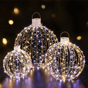 3 PCS Christmas Lights 360 LED Fairy Light Ball Decorations Jingle Jollys XMAS-MOT-BALL-WARM