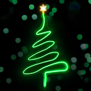 Jingle Jollys Christmas Lights 114cm Fairy Light Green Tree Decorations XMAS-MOT-C-TREE-GR