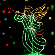 1.44M Christmas Lights Motif 504 LED Rope Light Outdoor Decoration Jingle Jollys XMAS-MOT-D-ANGEL-MC