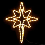 Jingle Jollys Christmas Lights 57cm Bethlehem Star 90 LED Xmas Decorations Motif XMAS-MOT-D-BLH-STAR