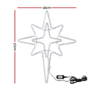 Jingle Jollys Christmas Lights 57cm Bethlehem Star 90 LED Xmas Decorations Motif XMAS-MOT-D-BLH-STAR