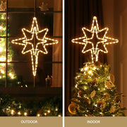 Jingle Jollys Christmas Lights 57cm Bethlehem Star 90 LED Xmas Decorations Motif XMAS-MOT-D-BLH-STAR