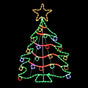 1.18M Christmas Lights Motif 288 LED Rope Light Outdoor Decoration Jingle Jollys XMAS-MOT-D-TREE-MC