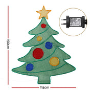 Jingle Jollys Christmas Lights 150cm Motif 220 LED Rope Light Outdoor Decoration XMAS-MOT-D-TREE-MC01