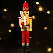 Jingle Jollys Christmas Lights 170cm Nutcracker 180 LED Fairy Light Decorations XMAS-MOT-NUT-5FT-MC