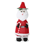 Jingle Jollys Christmas Lights 96 LED 120cm Fairy Light Santa Decorations XMAS-MOT-SANTA-4FT-WARM
