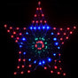 1.3M Christmas Lights 130 LED Snow Motif Light Decorations Jingle Jollys XMAS-MOT-STAR-MC