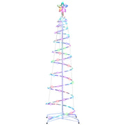 Jingle Jollys Christmas Tree 1.8m 100 RGB LED Rope Lights Xmas Trees Decoration XMAS-MOT-TREE-18-RGB