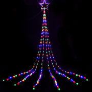 Jingle Jollys 3M Solar Christmas Lights String Light 200 LED XMAS-MOT-TREE-30-MC-SOL2