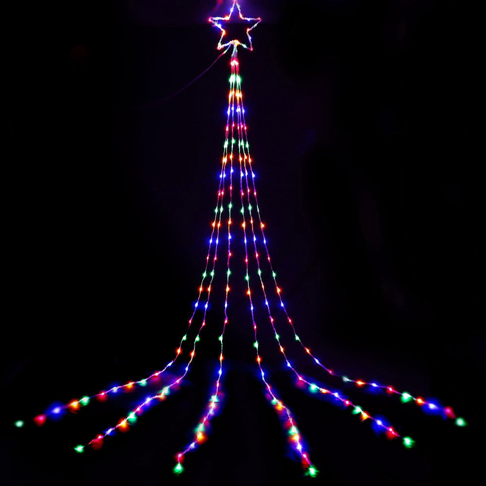Jingle Jollys 3M Solar Christmas Lights String Light 200 LED XMAS-MOT-TREE-30-MC-SOL2