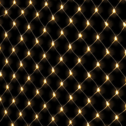 2Mx3M Christmas Lights Net String Light Decorations Warm 504 LED Jingle Jollys XMAS-NE500-2X3-WARM